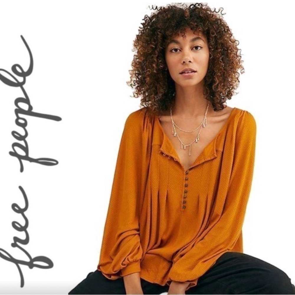 Free People Devin Textured Knit Top NWT - Picture 4 of 9